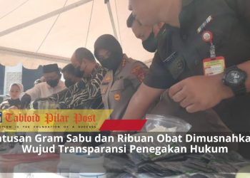 Kapolres Metro Bekasi Hadiri Pemusnahan Barang Bukti Narkotika dan Obat Terlarang di Kejari Kabupaten Bekasi