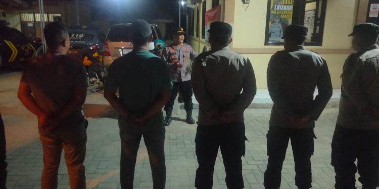 Kapolsek Cimarga Polres Lebak Dan anggota Melaksanakan Giat KRYD