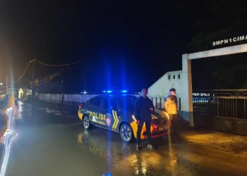 Giat Patroli Polsek Cimarga Polres Lebak Laksanakan Patroli Malam Hari