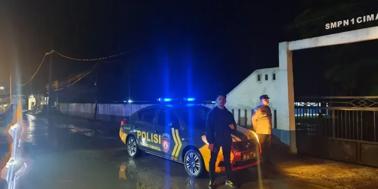 Giat Patroli Polsek Cimarga Polres Lebak Laksanakan Patroli Malam Hari