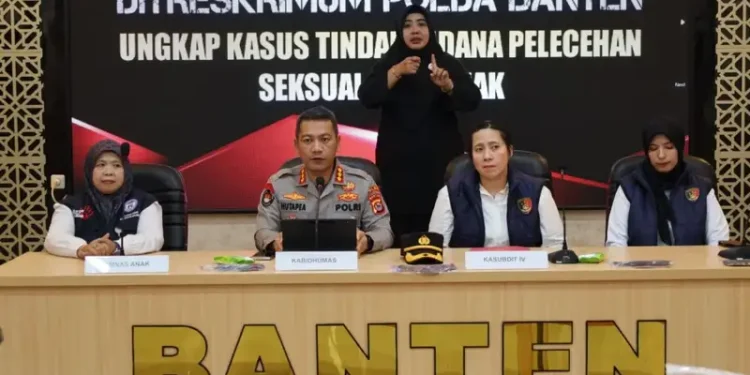 Polda Banten ungkap Kasus Predator Anak Berkedok Ritual Silat dan Peraktik Aborsi