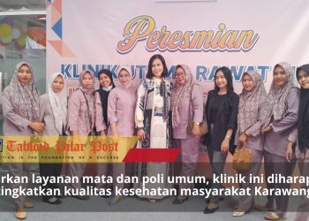 Peresmian Klinik Utama Karunia Mata Sehat di Telukjambe Barat, Permudah Akses Layanan Kesehatan Mata