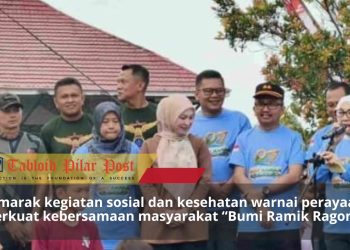 Peringatan HUT ke-27 Way Kanan, Ribuan Warga Padati Islamic Center dalam Jalan Sehat dan Bazar UMKM