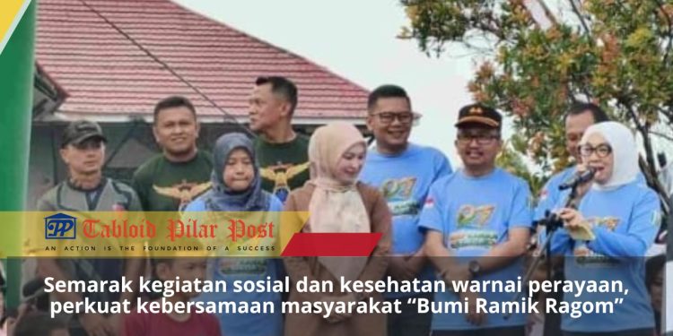 Peringatan HUT ke-27 Way Kanan, Ribuan Warga Padati Islamic Center dalam Jalan Sehat dan Bazar UMKM