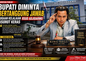 King Naga Menekankan, Bupati Harus Bertanggung Jawab Atas Dugaan Kelalaian RSUD Adjidarmo Yang Mengakibatkan Hilangnya Nyawa Tak Berdosa
