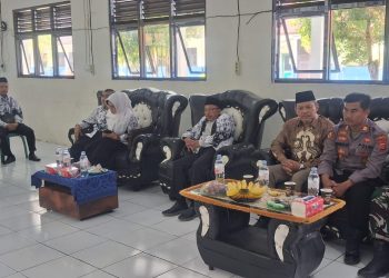 Kapolsek Cimarga Polres Lebak Hadiri Konferensi Cabang PGRI Kecamatan Cimarga