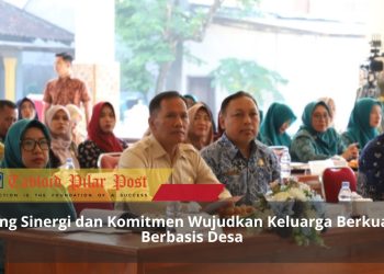 Plt Bupati Tulungagung Hadiri Penilaian Kampung Keluarga Berkualitas di Jabalsari