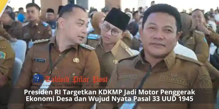 Bupati Trenggalek Hadiri Peresmian 1.061 Koperasi Merah Putih oleh Presiden Prabowo