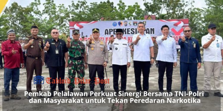 Bupati Pelalawan Pimpin Apel Siaga Satgas Anti Narkoba 2026, Tegaskan Perang Tanpa Kompromi terhadap Bandar Narkoba