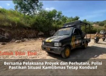 Kapolsek Bantur dan Jajaran Intensifkan Patroli di Kawasan Proyek Strategis Nasional