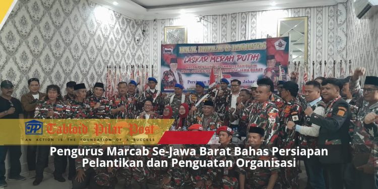 Laskar Merah Putih Gelar Halal Bihalal dan Rapat Koordinasi Jelang Pelantikan Mada Jabar