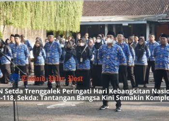 ASN Setda Trenggalek Peringati Hari Kebangkitan Nasional ke-118, Sekda: Tantangan Bangsa Kini Semakin Kompleks