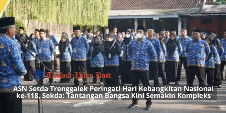 ASN Setda Trenggalek Peringati Hari Kebangkitan Nasional ke-118, Sekda: Tantangan Bangsa Kini Semakin Kompleks