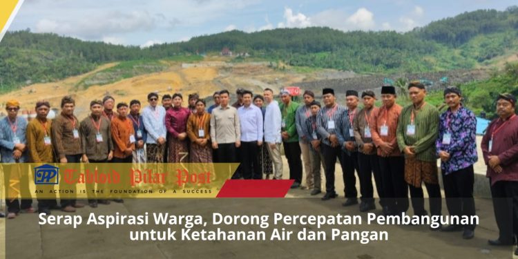 Wapres Gibran Rakabuming Raka Tinjau Proyek Bendungan Bagong di Trenggalek