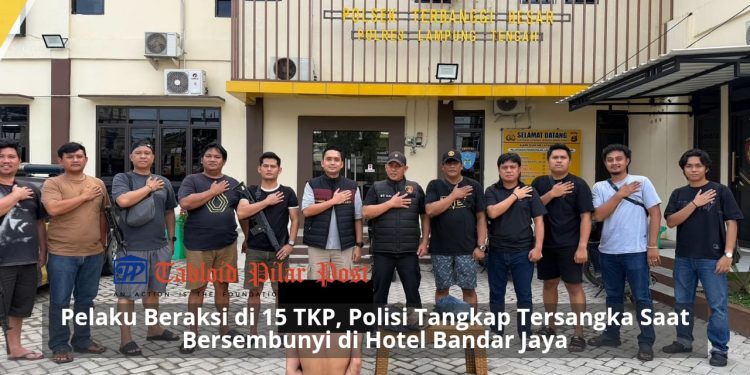 Spesialis Curanmor Dealer Lintas Kabupaten di Lampung Dibekuk Tekab 308