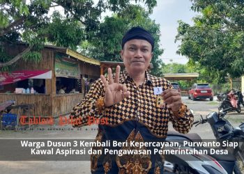 Purwanto Kembali Terpilih Menjadi Anggota BPD Desa Kedungwaringin Periode 2026–2034