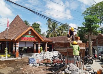 Pemerintah Kecamatan Bantur Jaga Marwah Sulap Pendopo Agung Dan Halaman Menjadi Berwibawa
