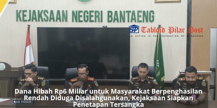 Kejari Bantaeng Naikkan Dugaan Korupsi Hibah Air Minum PDAM Tirta Eremerasa ke Tahap Penyidikan