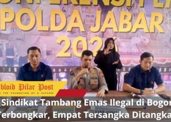 Sindikat Tambang Emas Ilegal di Bogor Terbongkar, Empat Tersangka Ditangkap