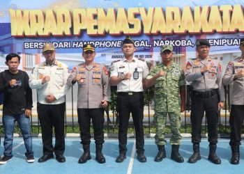 Kapolres Lebak Hadiri Ikrar Pemasyarakatan Lapas Kelas III Rangkasbitung Wujudkan Lapas Bersih dari Handphone Ilegal, Narkoba dan Penipuan