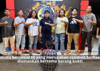 Team Tekab 308 Presisi Polres Lampung Tengah Tangkap Pelaku Pencurian Handphone dalam Waktu Kurang dari 6 Jam