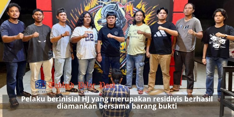Team Tekab 308 Presisi Polres Lampung Tengah Tangkap Pelaku Pencurian Handphone dalam Waktu Kurang dari 6 Jam