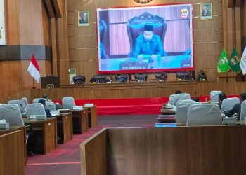DPRD Musi Rawas Rapat Paripurna Bahas Empat Raperda
