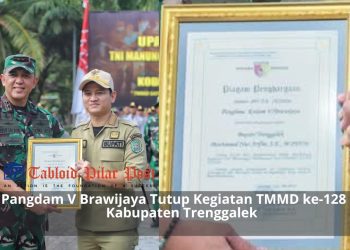 Pangdam V Brawijaya Tutup Kegiatan TMMD ke-128 di Kabupaten Trenggalek