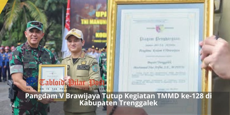 Pangdam V Brawijaya Tutup Kegiatan TMMD ke-128 di Kabupaten Trenggalek