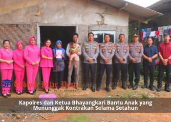 Bhayangkari Lampung Tengah Tebar Kepedulian, Hadirkan Senyum bagi Warga Membutuhkan