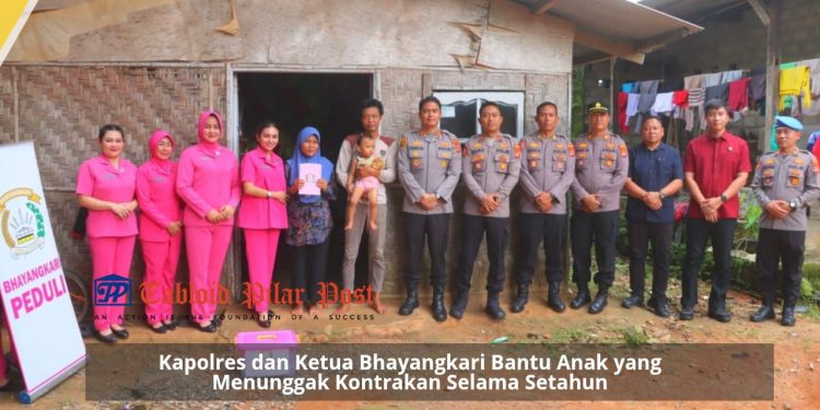Bhayangkari Lampung Tengah Tebar Kepedulian, Hadirkan Senyum bagi Warga Membutuhkan
