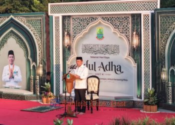 Bupati Karawang H. Aep Syaepuloh Ajak Warga Maknai Kurban Sebagai Semangat Pemerataan dan Pembangunan