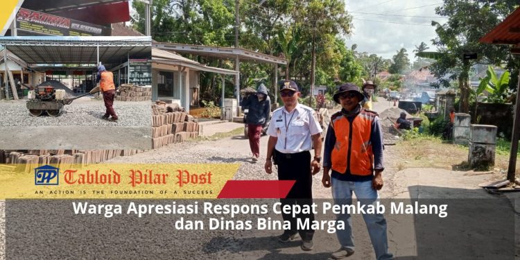 Kabar Baik! Jalan Rusak di Dusun Gampingan Desa Wonokerto Akhirnya Diperbaiki
