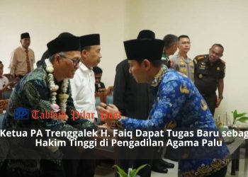 Bupati Trenggalek Hadiri Pelepasan Ketua dan Dua Hakim Pengadilan Agama Kelas IA