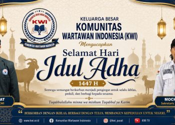 Keluarga Besar KWI Sampaikan Ucapan Selamat Hari Raya Idul Adha 1447 H