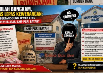 “Kepala Sekolah Bungkam, Dinas Lepas Kewenangan: Siapa Bertanggung Jawab atas Dana Revitalisasi SMP PGRI Bayah?”