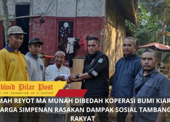 Koperasi Bumi Kiara Bedah Rumah Lansia di Simpenan, Ma Munah Akhirnya Miliki Harapan Baru