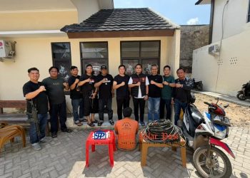 Polsek Terbanggi Besar Berhasil Ungkap Pencurian Kabel Tower, Satu Pelaku Ditangkap dan Rekannya Buron