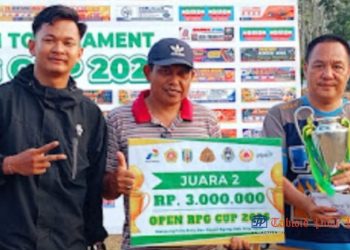 Camat Negeri Agung Tutup Turnamen RPG CUP 2026, Perseneba Juara Setelah Taklukkan Mulya Agung