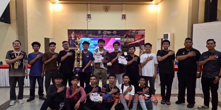 Ratusan Gamers Padati Polres Lampung Tengah, Kapolres Cup 2026 Jadi Panggung Talenta Esports Milenial