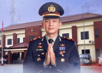 Kapolsek Cikarang Pusat AKP Elia Umboh Ucapkan Selamat Tahun Baru Islam 1448 Hijriah