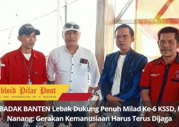 DPD BADAK BANTEN Lebak Dukung Penuh Milad Ke-6 KSSD, Emus Nanang: Gerakan Kemanusiaan Harus Terus Dijaga