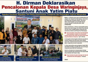 Gaspol Dua Periode, Mulyana Saepul Deklarasikan Kesiapan Maju Kembali sebagai Calon Kepala Desa Bojongsari