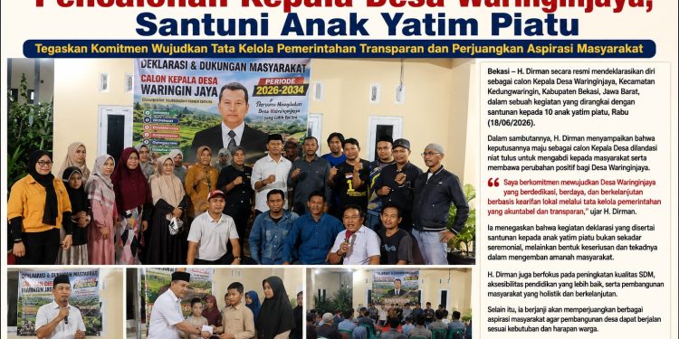 Gaspol Dua Periode, Mulyana Saepul Deklarasikan Kesiapan Maju Kembali sebagai Calon Kepala Desa Bojongsari