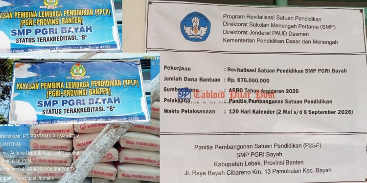 Proyek Sudah 70 Persen, Tapi 29 Pertanyaan Tak Dijawab: Ada Apa dengan Revitalisasi SMP PGRI Bayah?