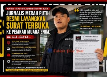 JMP Sumsel Warning Plt Bupati Muara Enim: Jangan Sampai Korupsi Berulang dengan Aktor yang Sama
