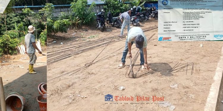 Proyek Miliaran di SMPN 2 Malingping Jadi Sorotan, Swakelola atau Borongan?