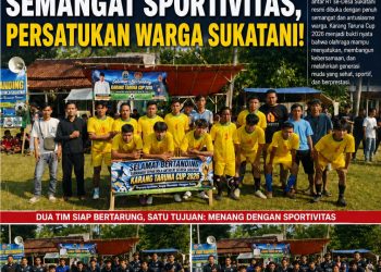 Karang Taruna Cup 2026 Resmi Dibuka, Lapangan Desa Sukatani Jadi Panggung Persatuan dan Lahirnya Bibit Atlet Muda