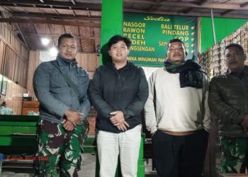 Koramil Gedangan Gelar Nobar Piala Dunia 2026, Pererat Kemanunggalan TNI dan Rakyat