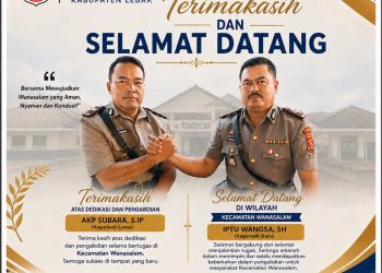 AKP Subara Tinggalkan Jejak Pengabdian, IPTU Wangsa Resmi Nahkodai Polsek Wanasalam